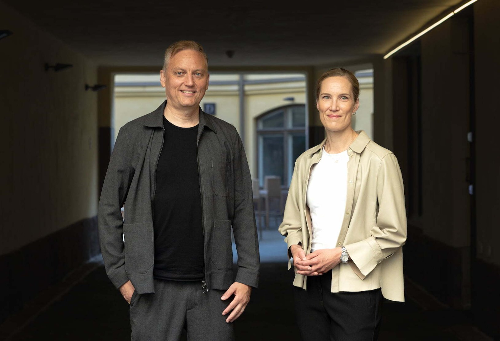 Photo of Elina Kajosaari and Jesse Maula